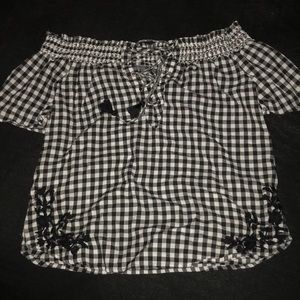 off the shoulder top